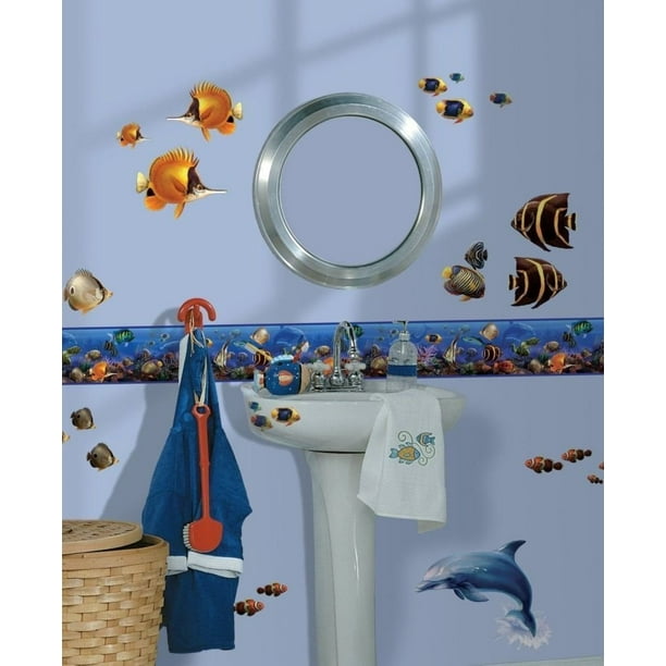 US STOCK Wall decal Sticker Dolphin 3D living room Bathroom Lavatory Toilet US STOCK Wall decal Sticker Dolphin 3D living room Bathroom Lavatory Toilet